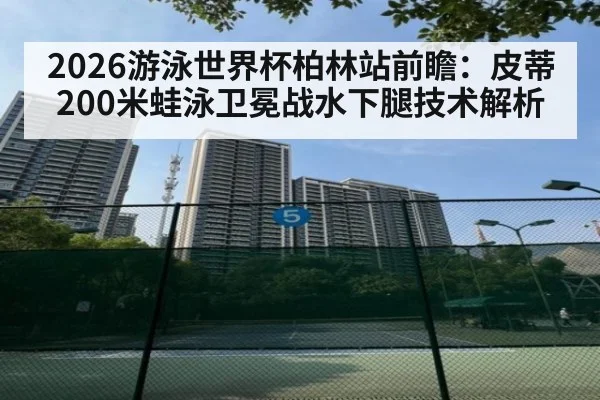 2026游泳世界杯柏林站前瞻:皮蒂200米蛙泳卫冕战水下腿技术解析